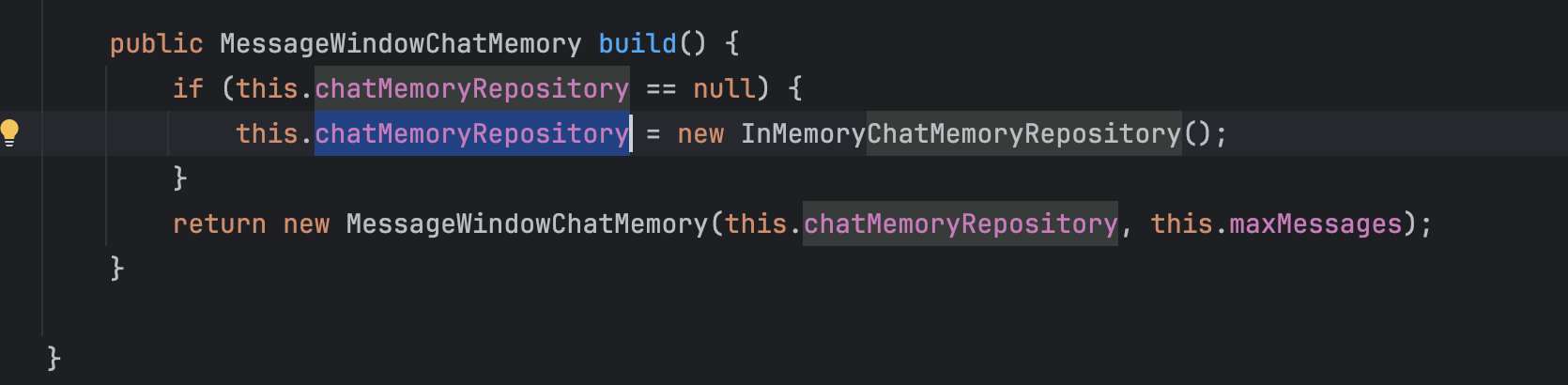 MessageWindowChatMemory