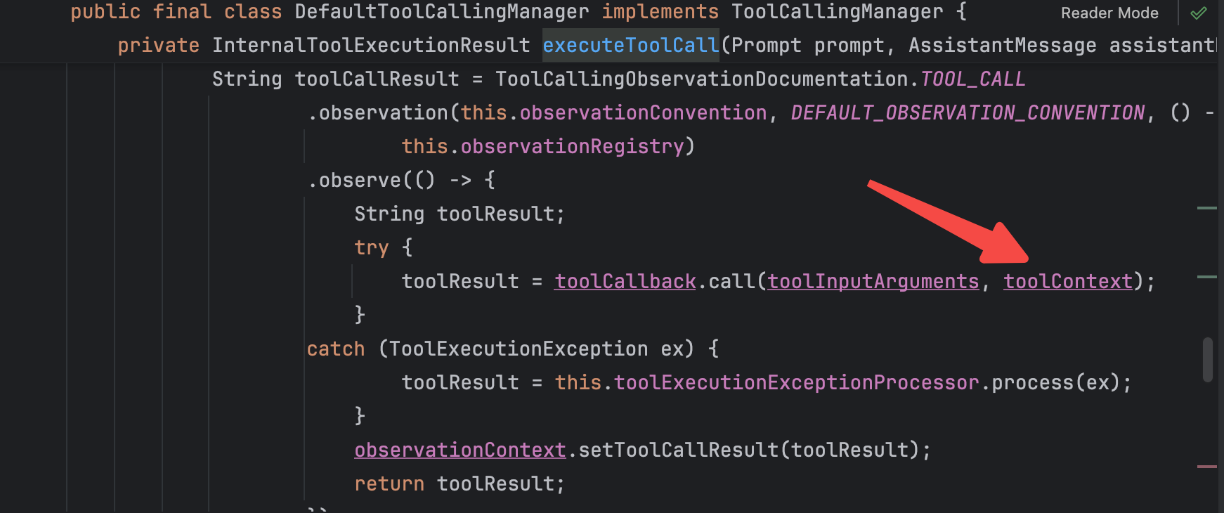传入ToolContext